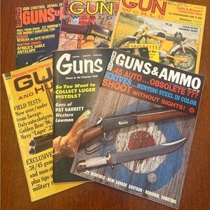 Vintage Guns & Ammo Magazine Collection